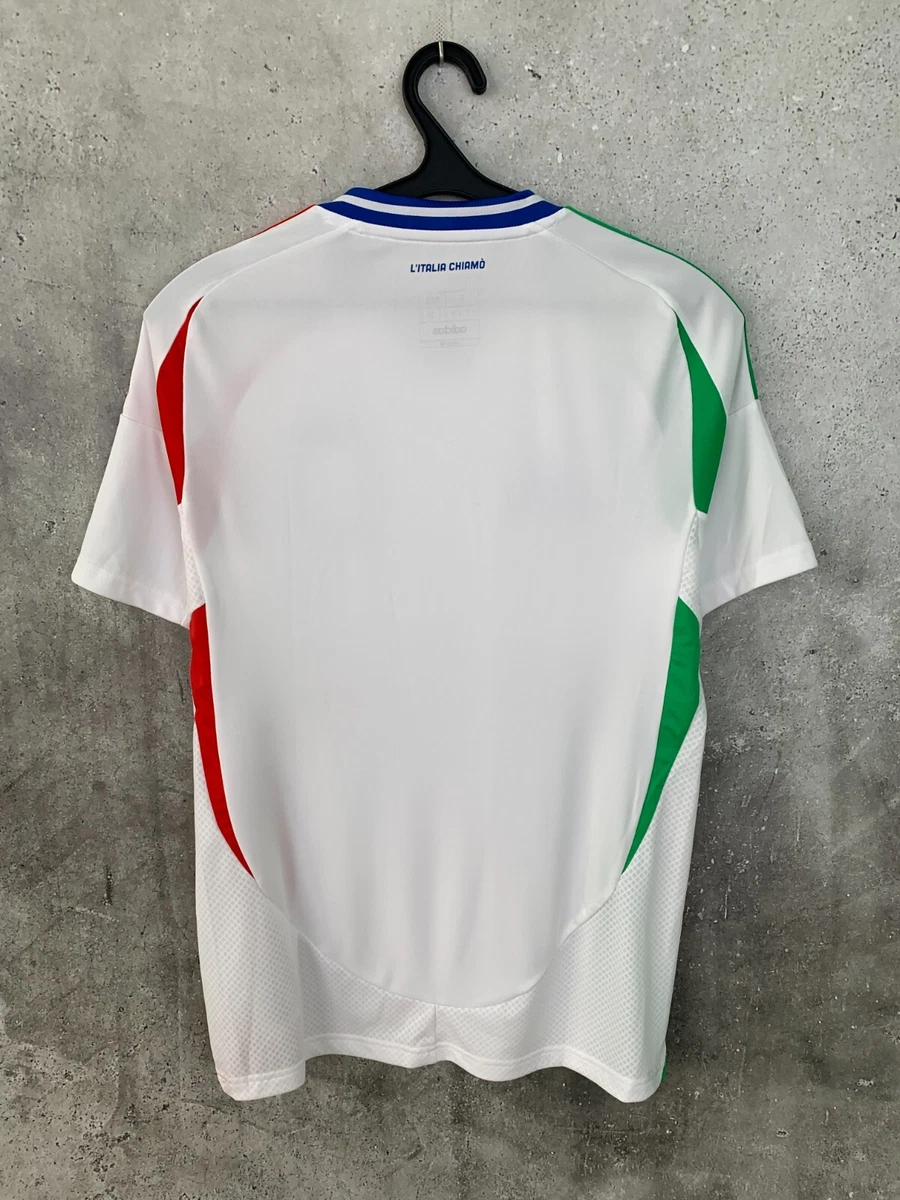 ITALY 2024 2025 AWAY FOOTBALL SHIRT ADIDAS NATIONAL TEAM JERSEY SIZE S gallery image